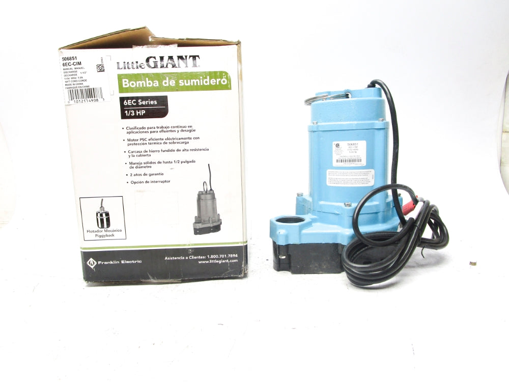 LITTLE GIANT 6EC-CIM 115V 5.0A NSMP