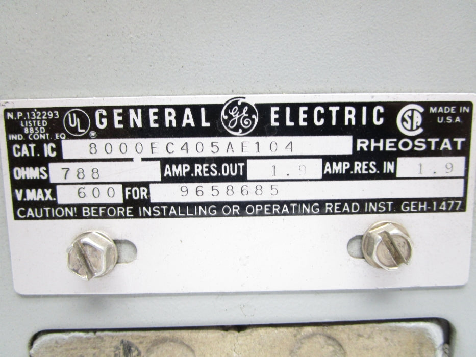 GENERAL ELECTRIC 8000EC405AE104 NSNP