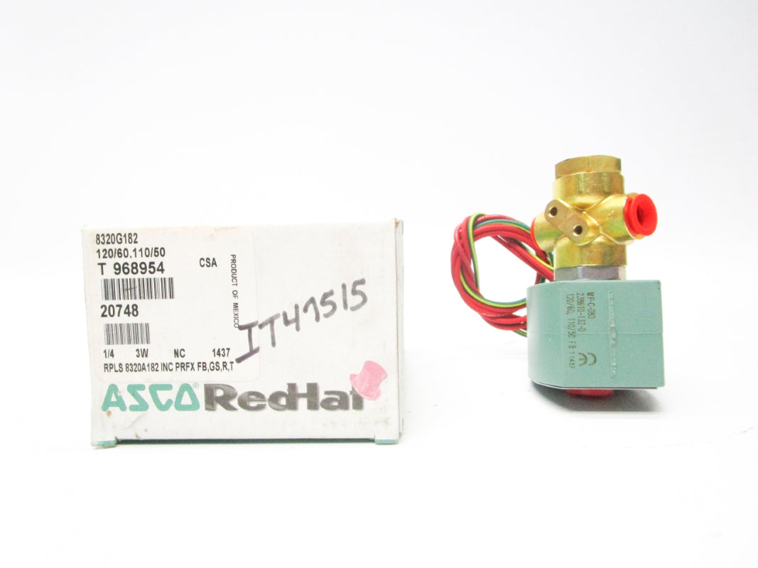 ASCO 8320G182 110/120V 210-225PSI 1/4" NSMP