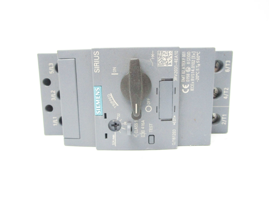 SIEMENS 3RV2031-4EA10 125A 600V (AS PICTURED) NSNP