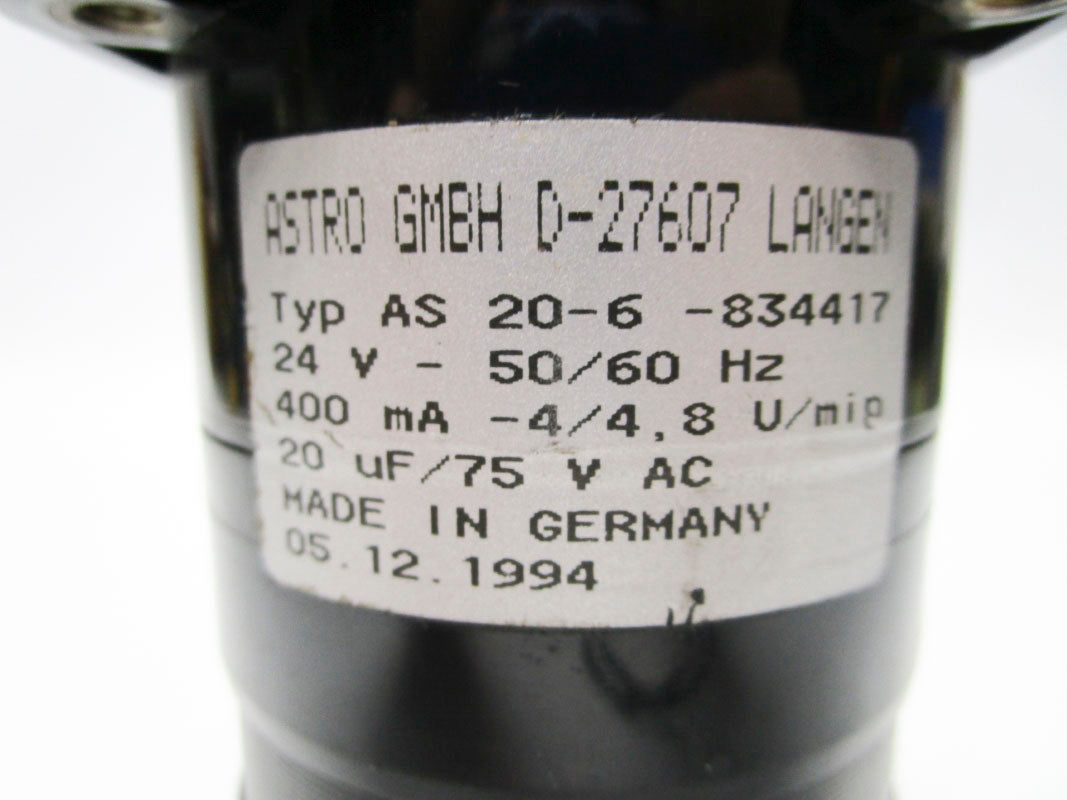 ASTRO AS20-6-834417 24V NSNP