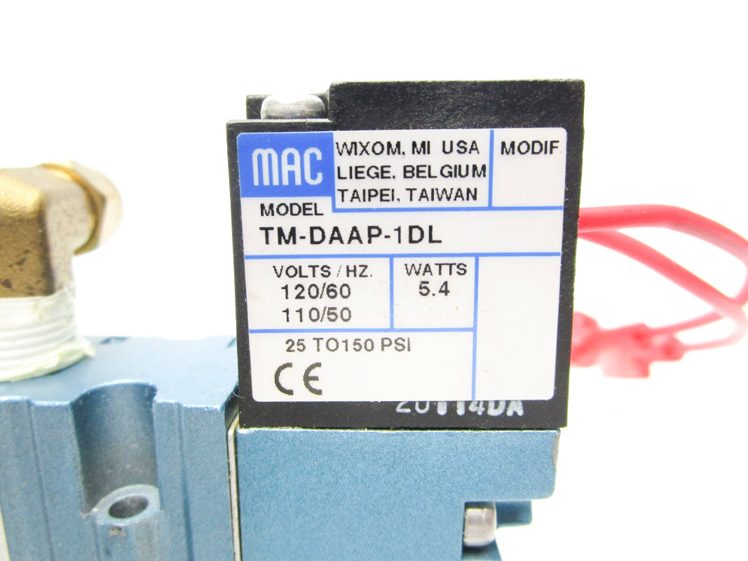MAC 411A-A0A-DM-DDAJ-1KA 20-120PSI UNMP