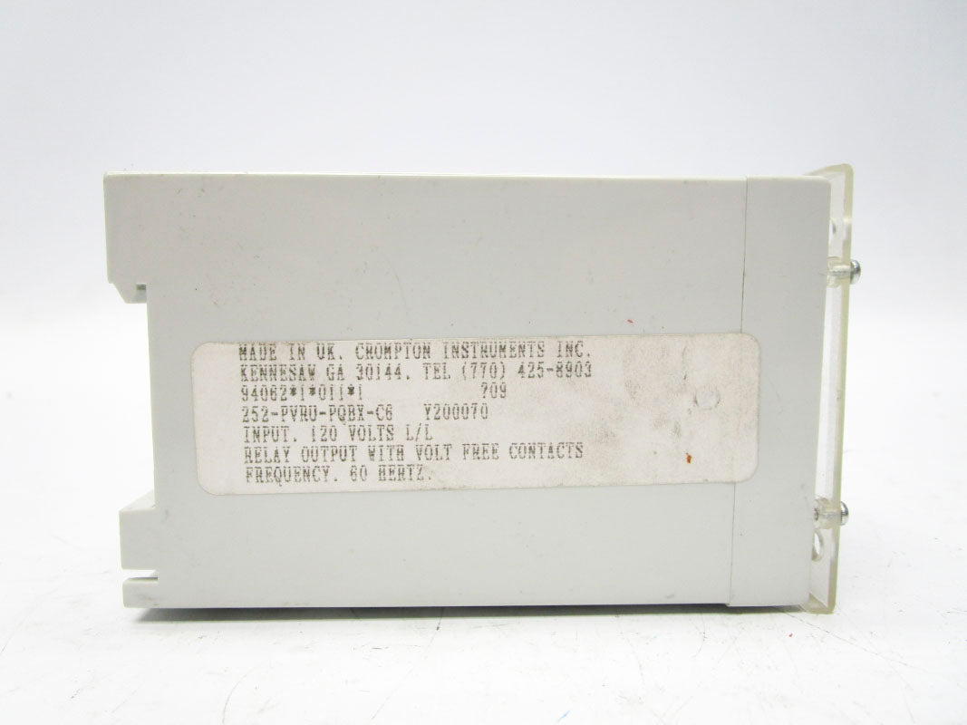 CROMPTON 252-PVRU-PQBX-C6 UNMP