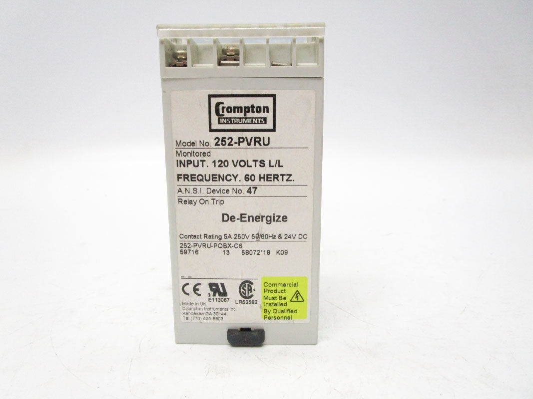 CROMPTON 252-PVRU-PQBX-C6 UNMP