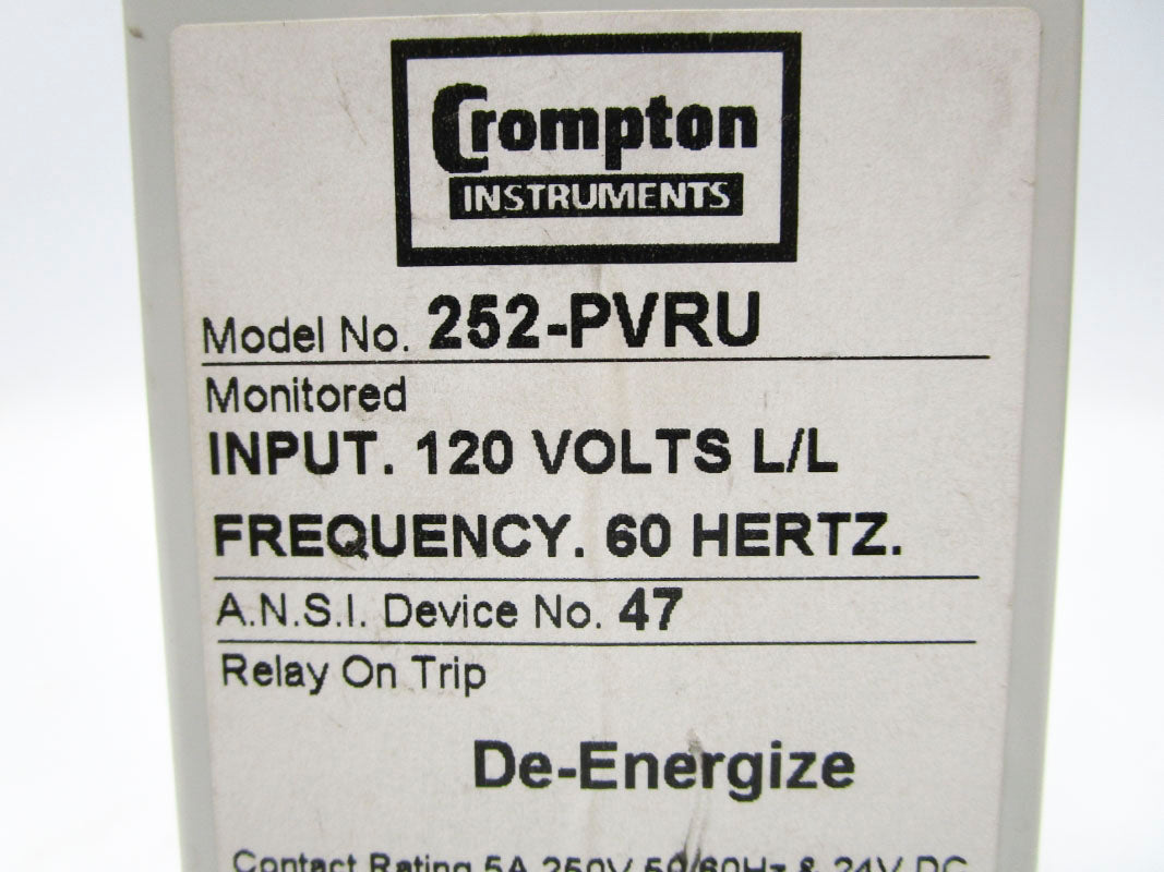 CROMPTON 252-PVRU-PQBX-C6 UNMP