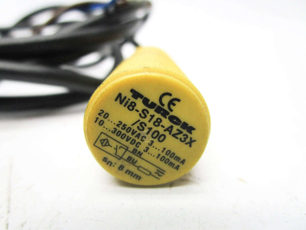 TURCK NI8-S18-AZ3X/S100 300VDC UNMP