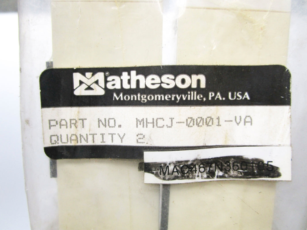 MATHESON MHCJ-0001-VA (PKG OF 2) NSMP