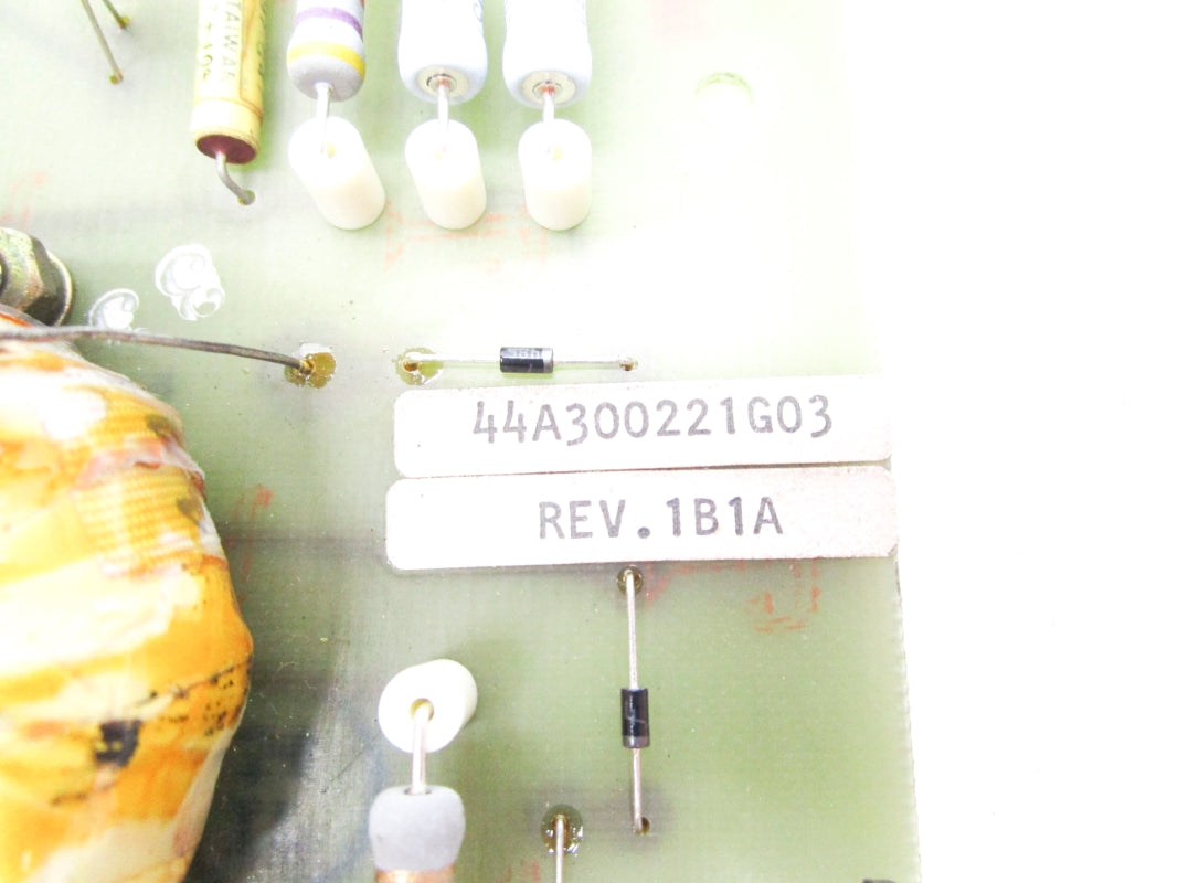 GENERAL ELECTRIC 44A300221G03 REV. 1B1A UNMP