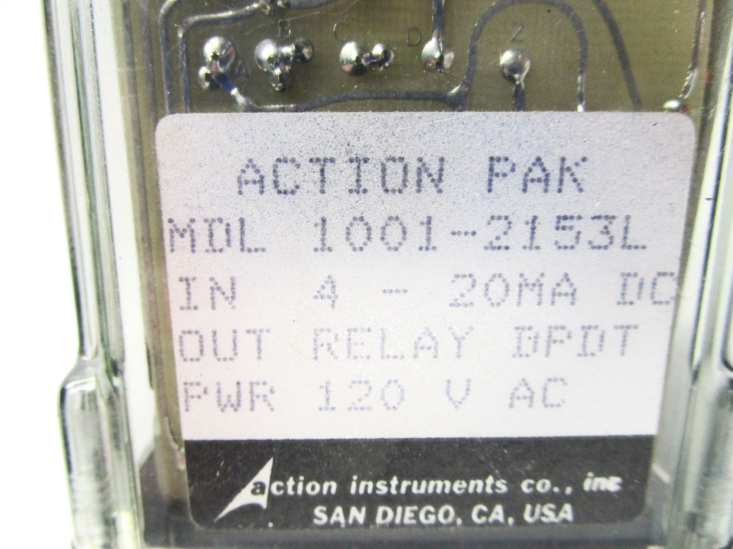 ACTION PAK 1001-2153L 120VAC NSNP