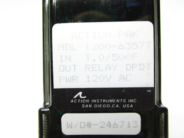 ACTION PAK 1200-6357T 120VAC NSMP