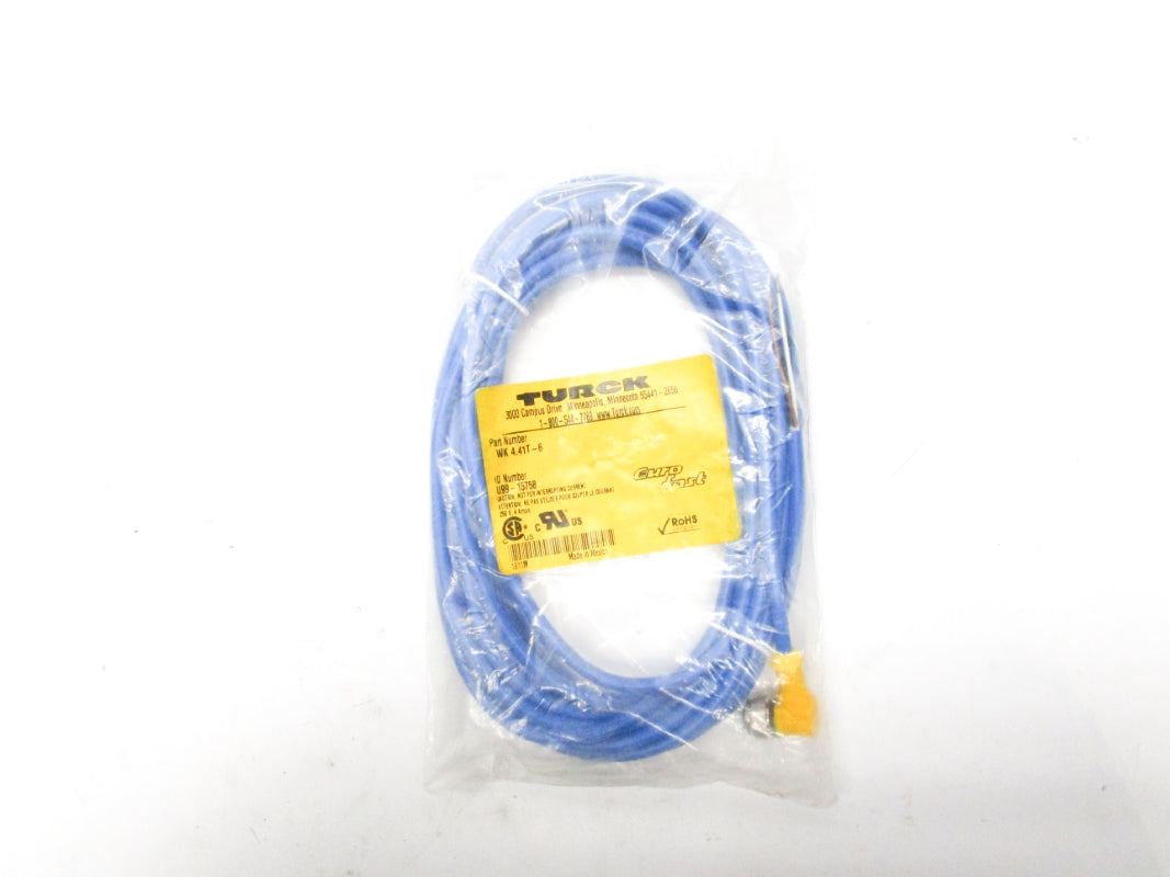 TURCK WK4.41T-6 U99-15758 250V 4A NSMP