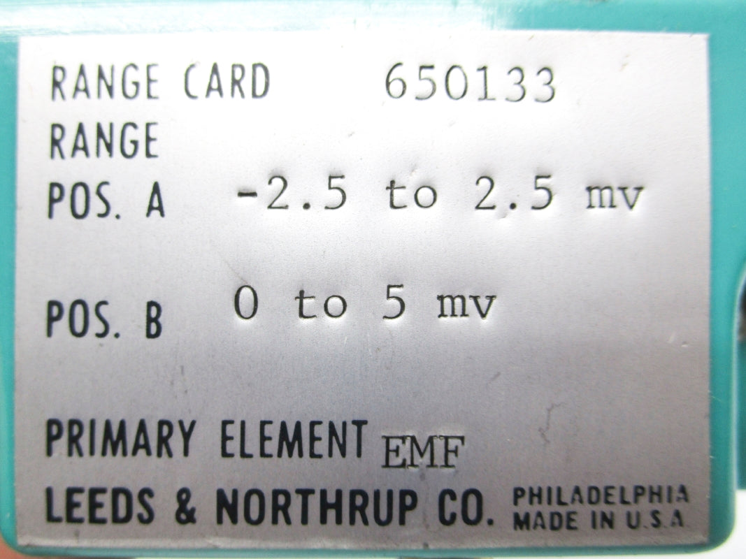 LEEDS&NORTHRUP 650133 UNMP