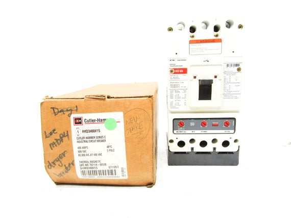CUTLER HAMMER HKD3400X15 600VAC 400A NSMP