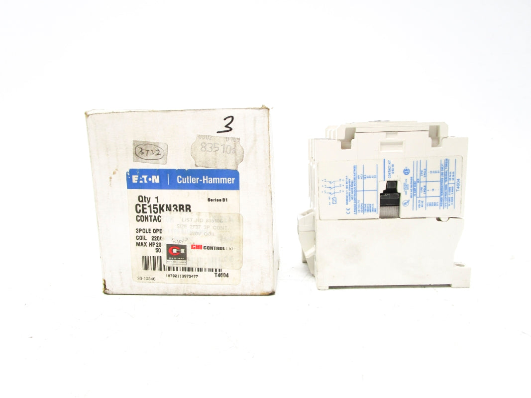 EATON CE15KN3BB SER. B1 220/240V NSMP