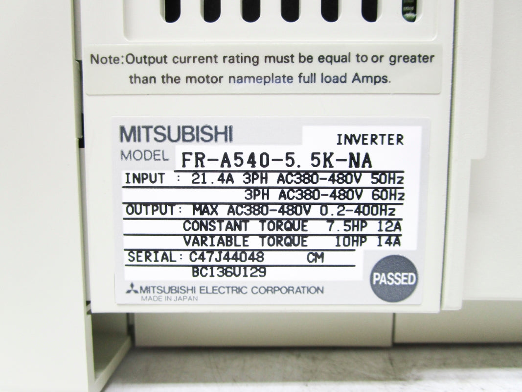 MITSUBISHI FR-A540-5.5K-NA NSMP