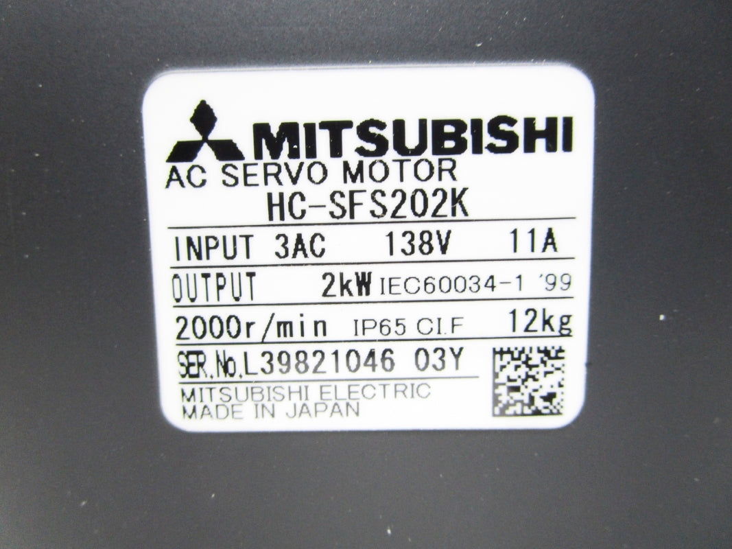 MITSUBISHI HC-SFS202K NSMP