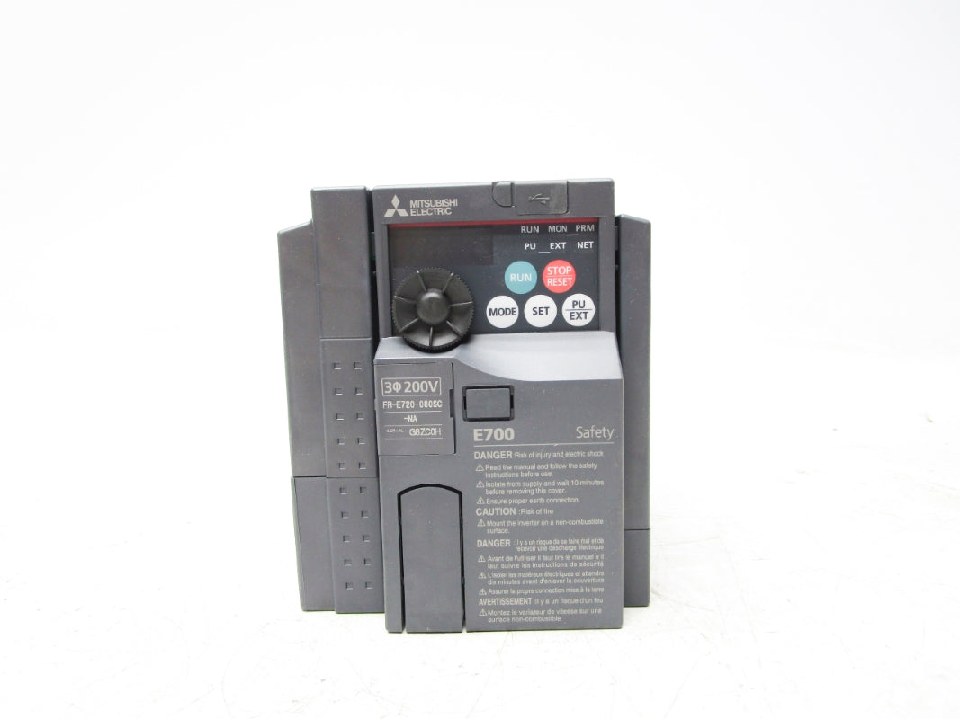 MITSUBISHI FR-E720-080SC-NA 200-240VAC 8.0A NSMP