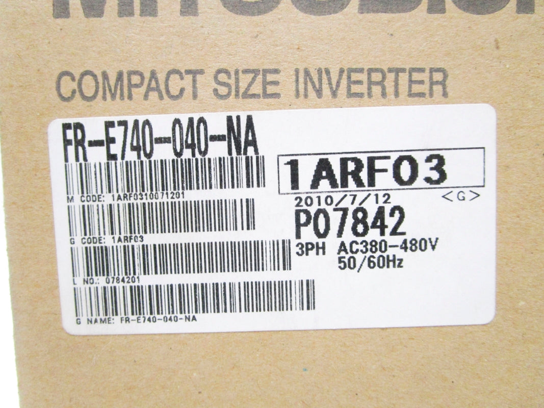 MITSUBISHI FR-E740-040-NA NSMP
