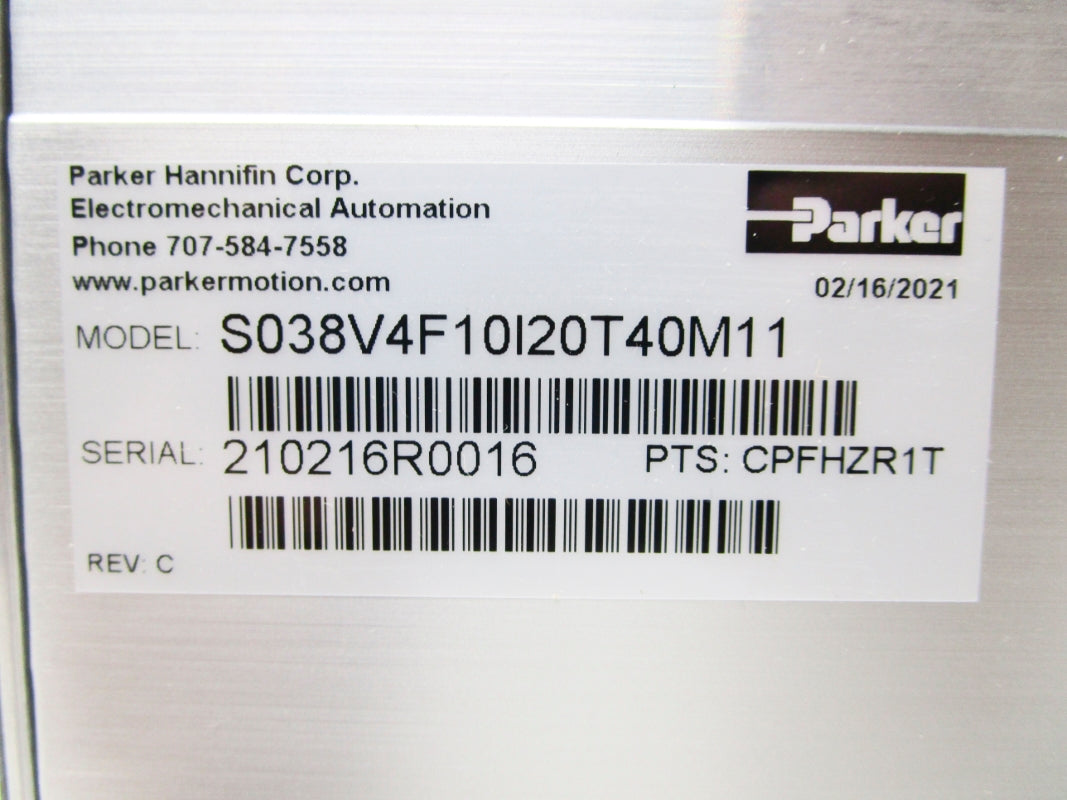 PARKER S038V4F10I20T40M11 NSMP