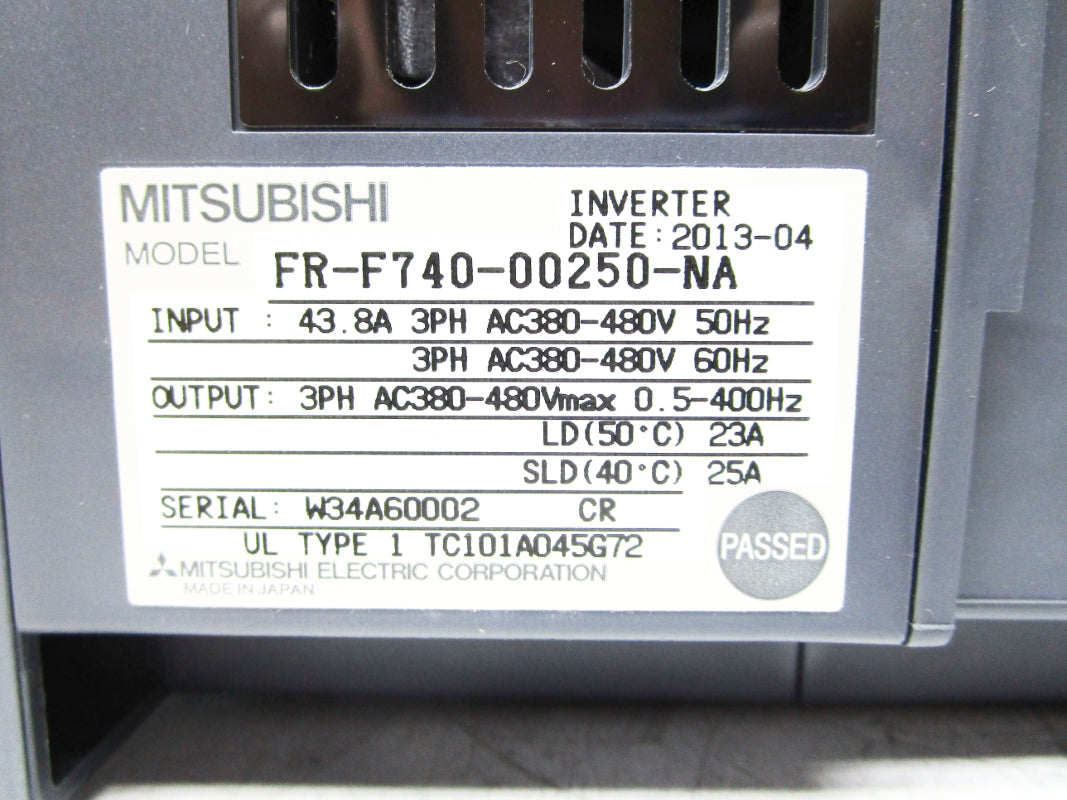 MITSUBISHI FR-F740-00250-NA NSMP