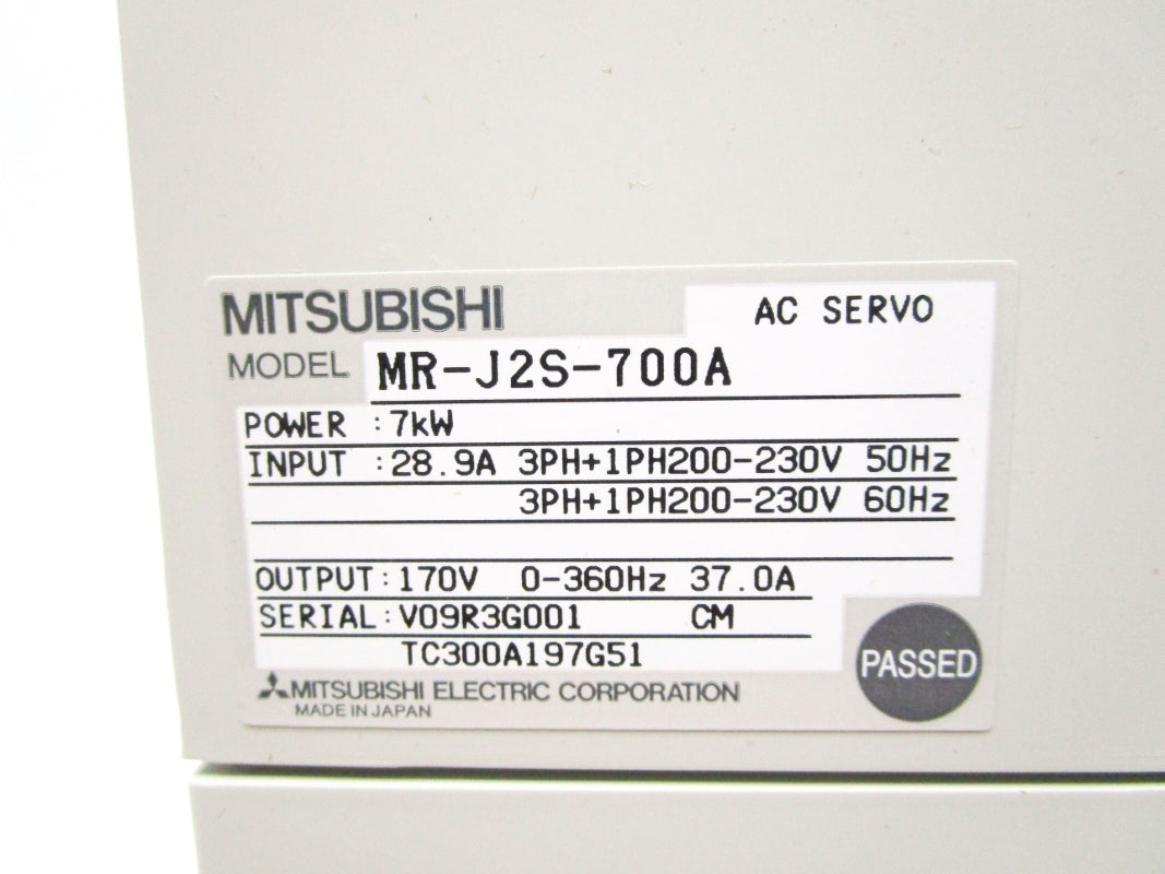 MITSUBISHI MR-J2S-700A NSMP