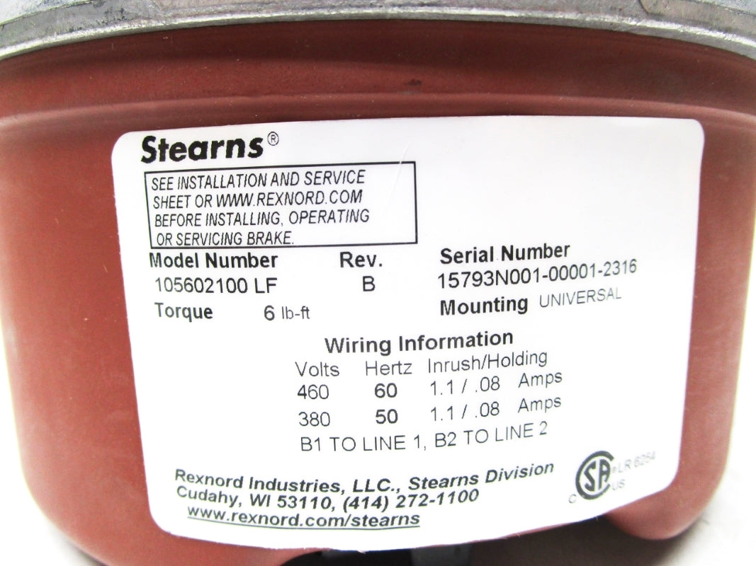 STEARNS 105602100LF NSMP