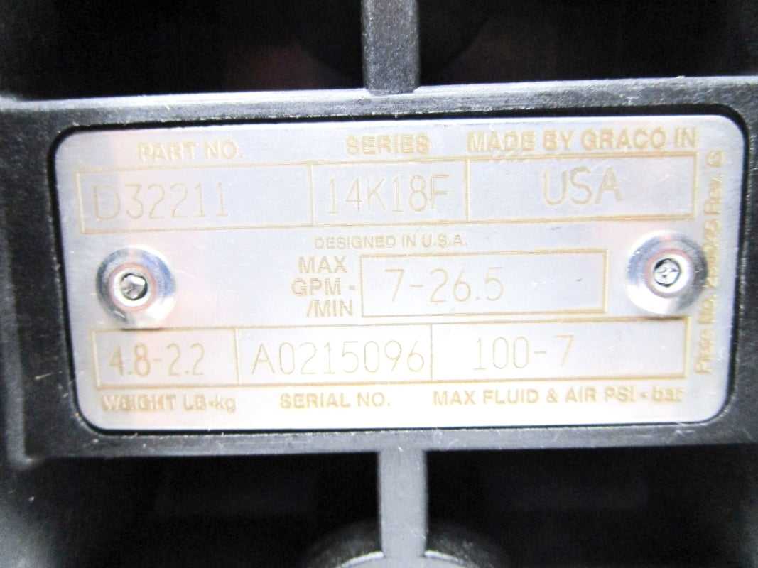 GRACO D32211 NSMP
