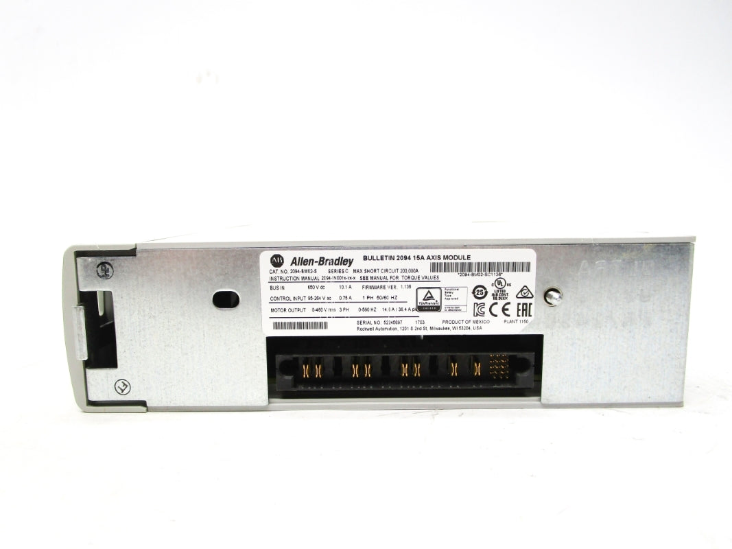 ALLEN BRADLEY 2094-BM02-S SER. C F/W 1.136 NSMP