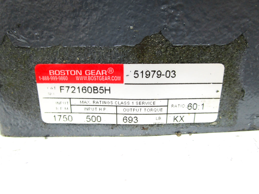 BOSTON GEAR F721-60-B5-H NSMP
