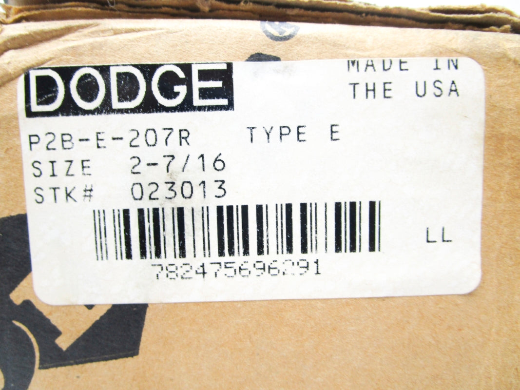 DODGE P2B-E-207R 023013 NSFS