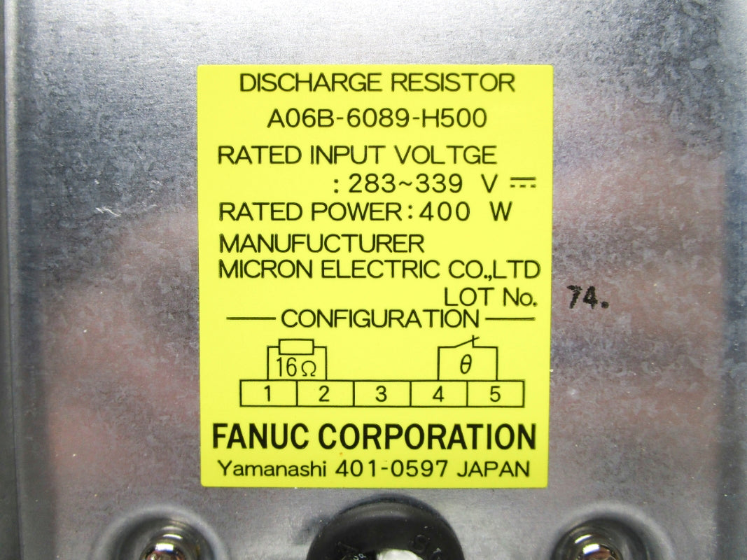 FANUC A06B-6089-H500 NSMP