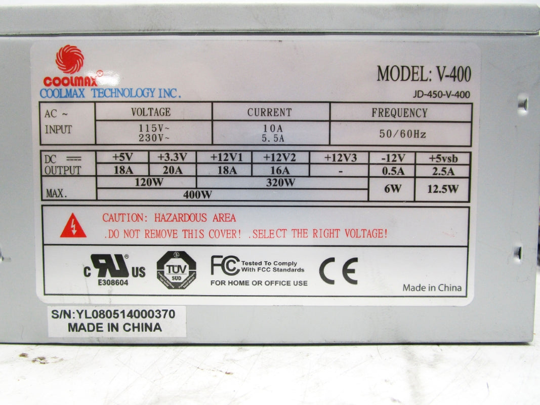 COOLMAX V-400 NSMP
