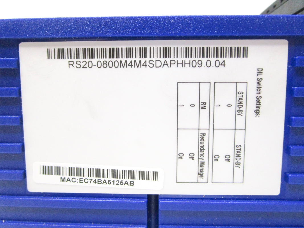 HIRSCHMANN RS20-0800M4M4SDAP NSMP