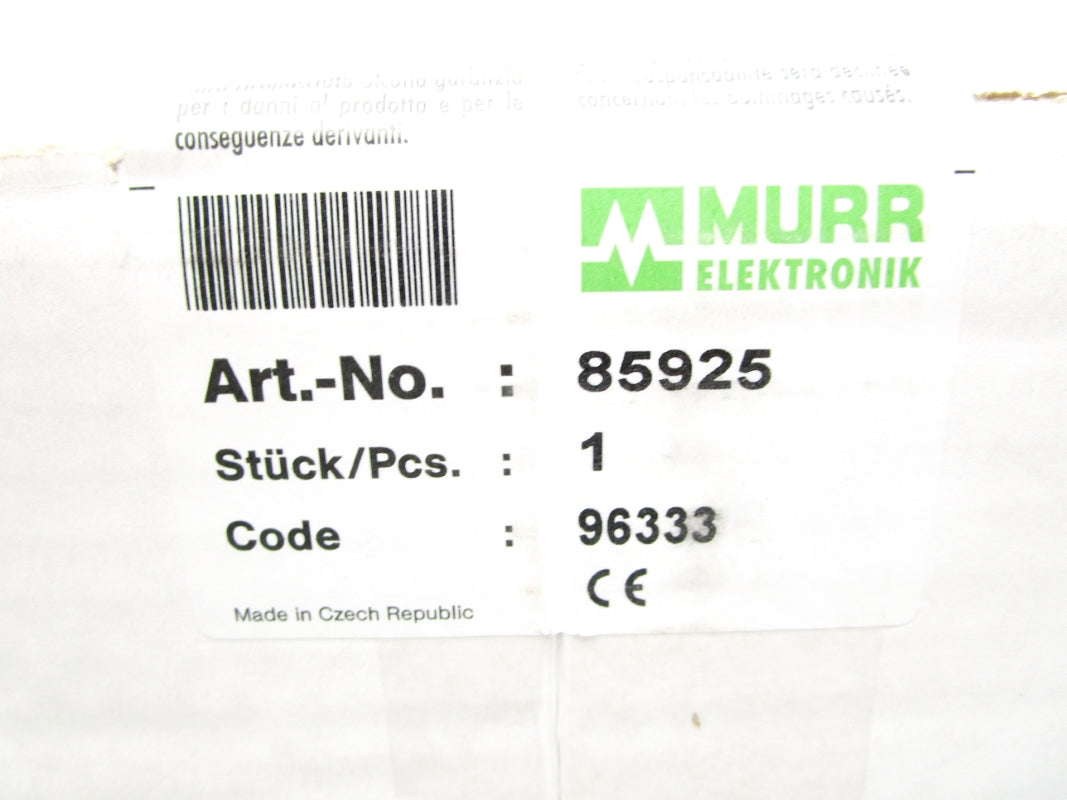 MURR ELEKTRONIK 85925 NSFS