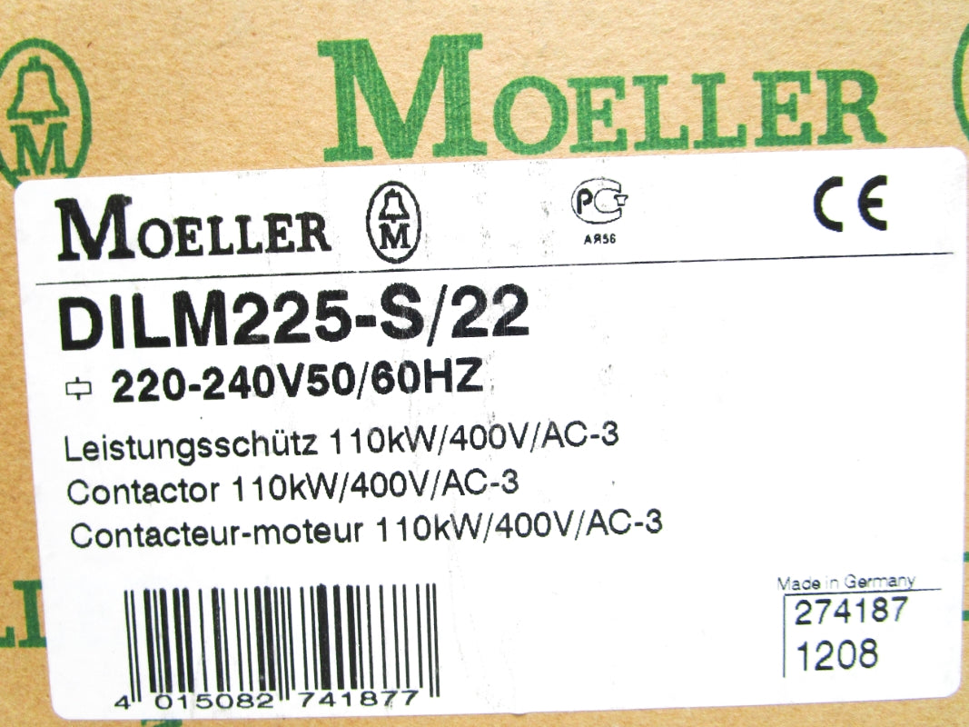 MOELLER DILM225-S/22 220-240V NSMP