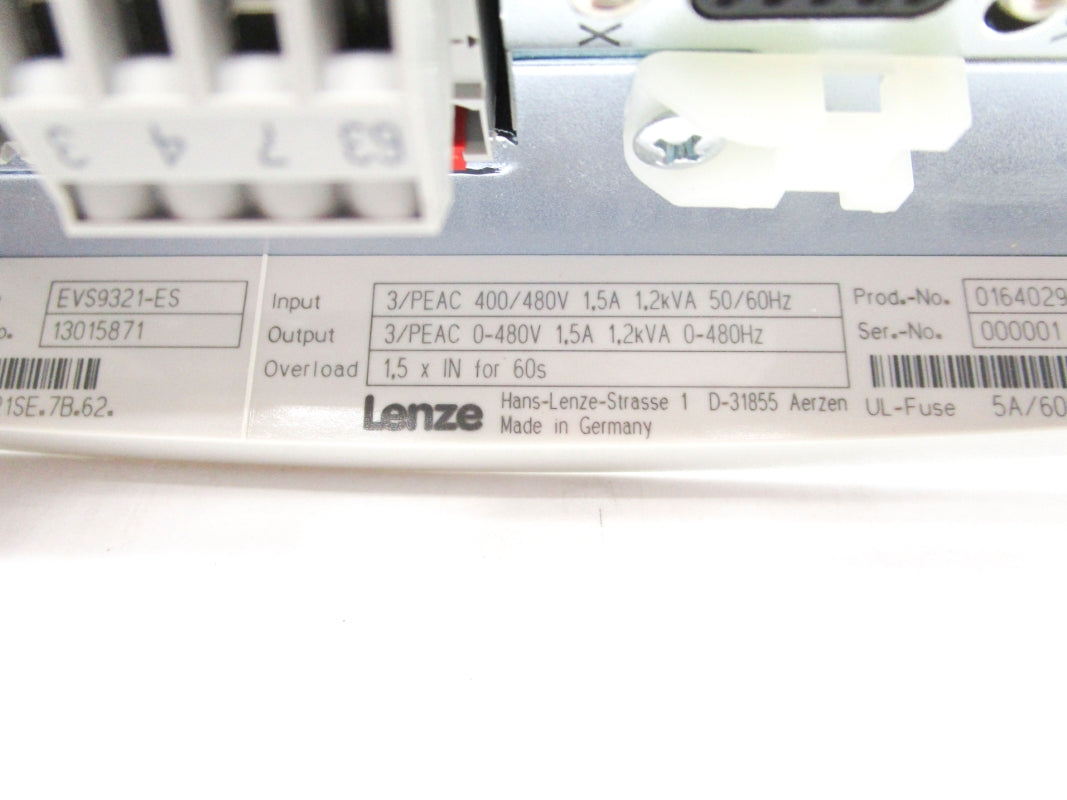 LENZE EVS9321-ES 1.5A NSMP