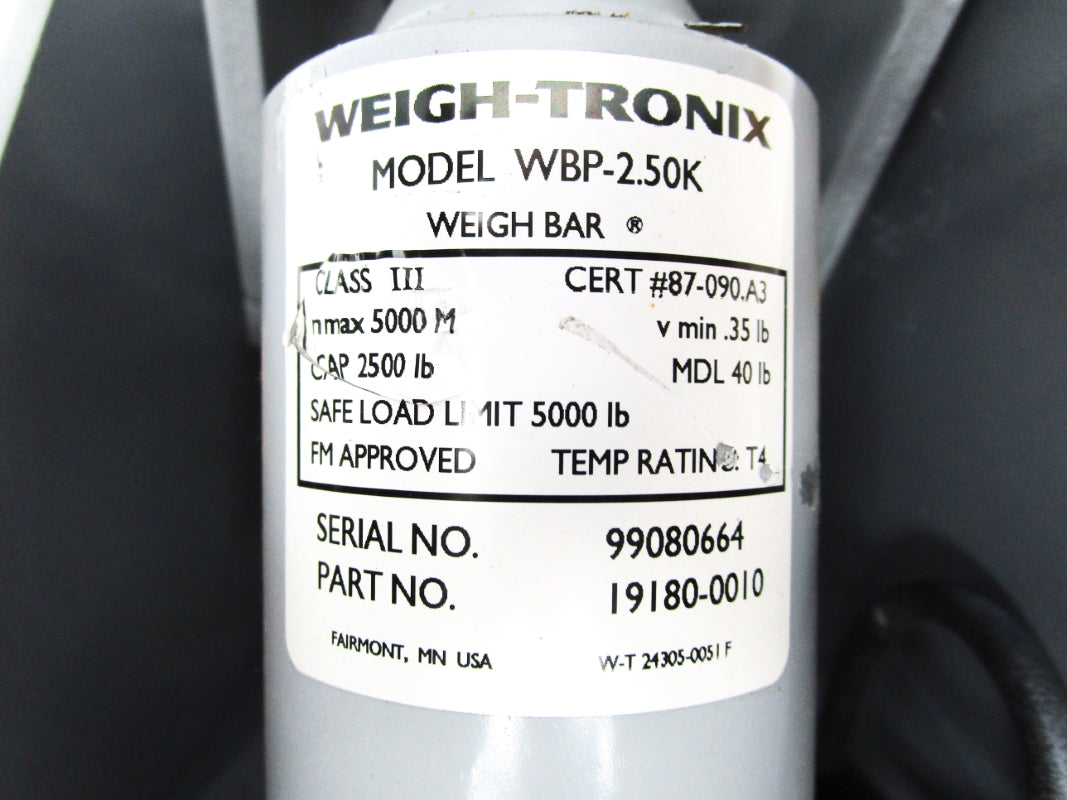 WEIGH-TRONIX WBP-2.50K NSNP
