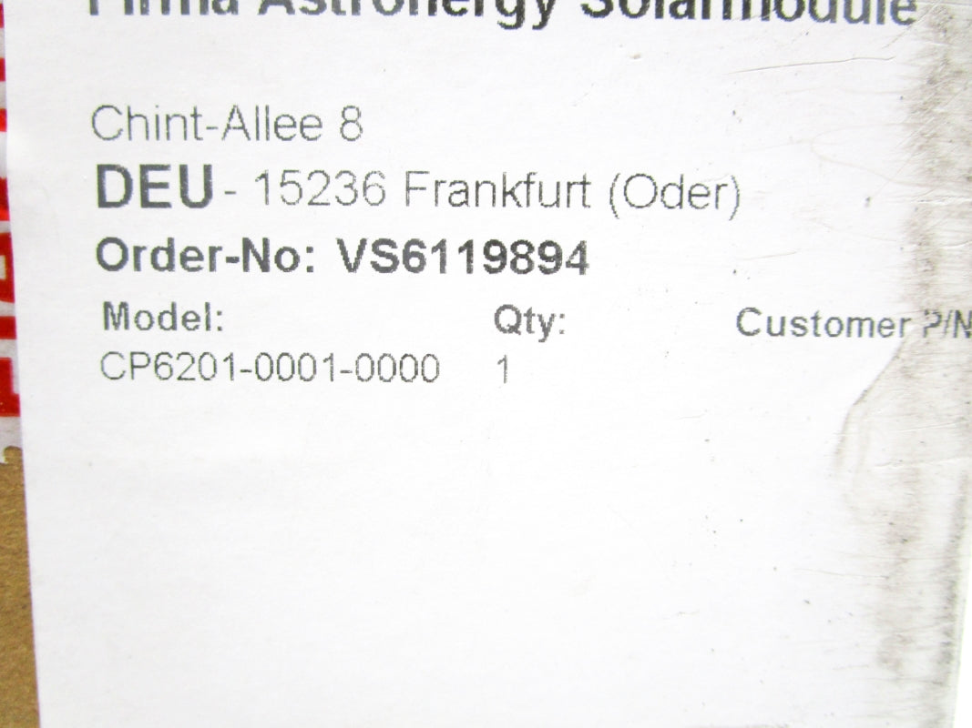 BECKHOFF CP6201-0001-0000 NSFS