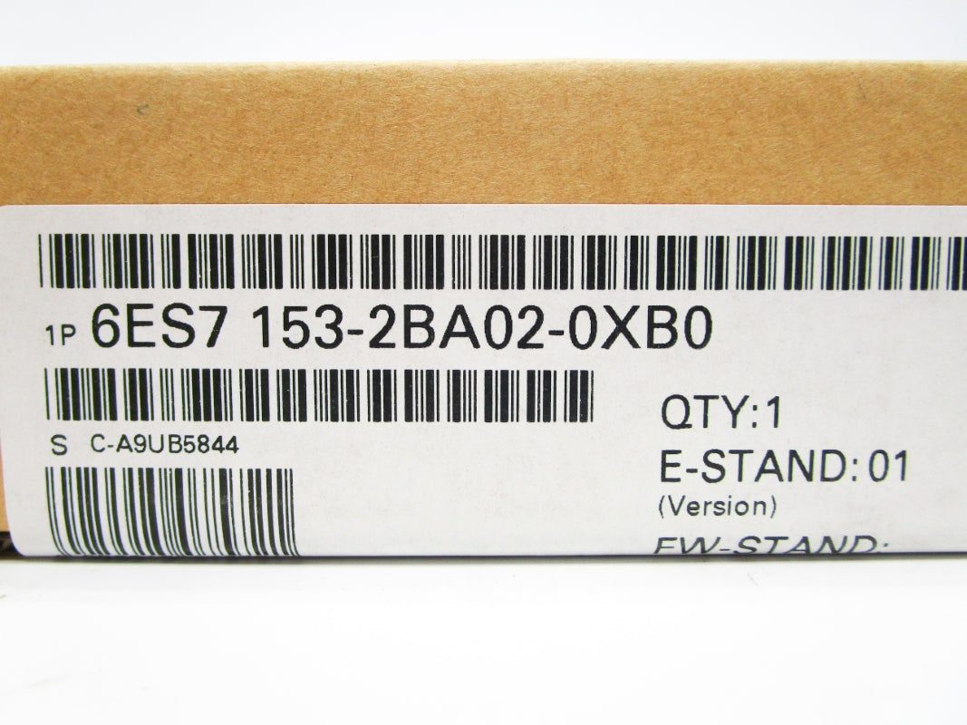 SIEMENS 6ES7153-2BA02-0XB0 F/W V5.0.13 NSFS
