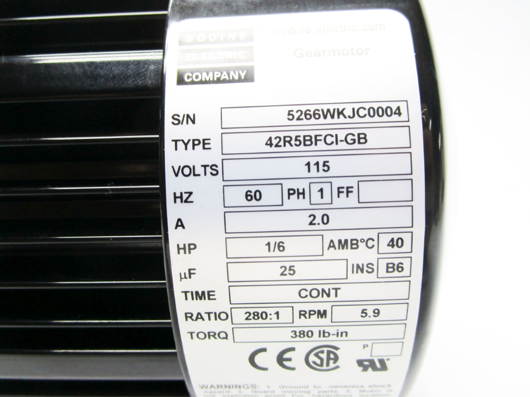BODINE 42R5BFCI-GB NSMP