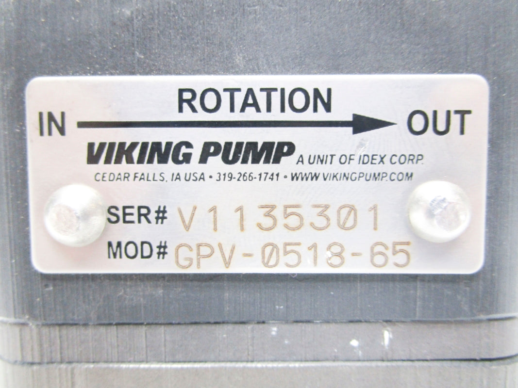 VIKING PUMP GPV-0518-65 NSNP