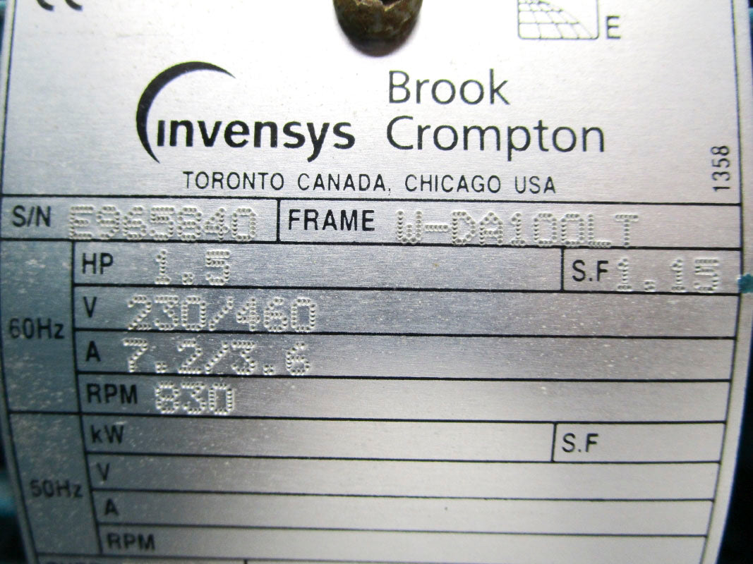 BROOK CROMPTON 2827406WH-00 NSNP