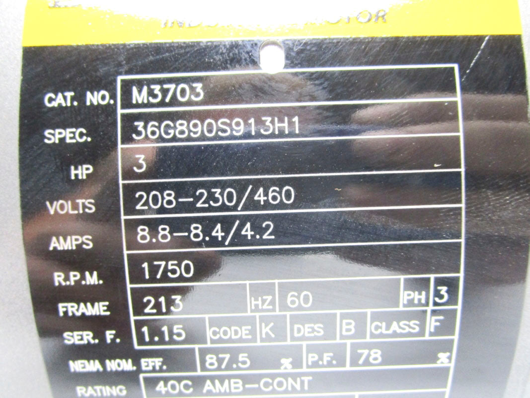 BALDOR M3703 NSNP