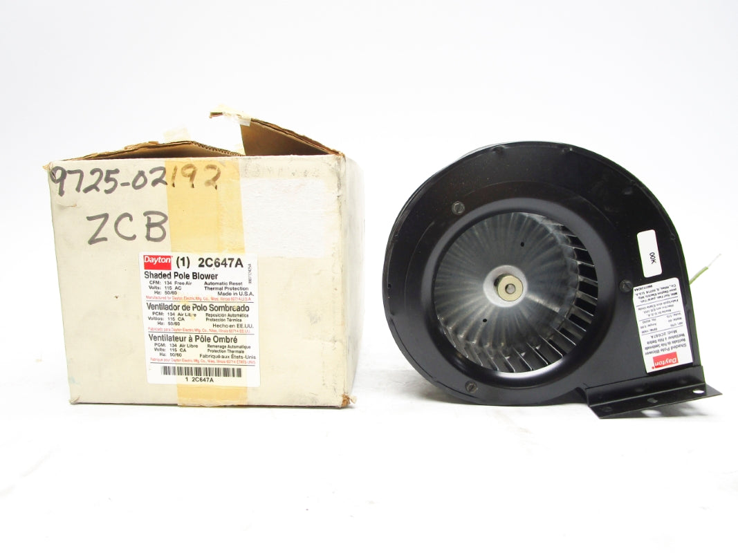 DAYTON 2C647A 115V 0.65A NSMP