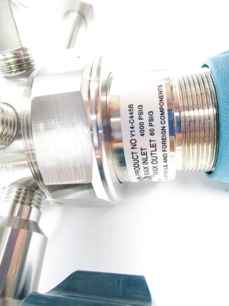 AIRGAS Y14-C445B 60/4000PSI NSNP