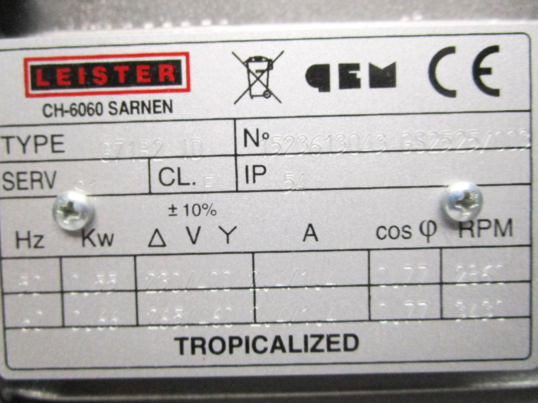 LEISTER GS2525/003 (AS PICTURED) NSNP