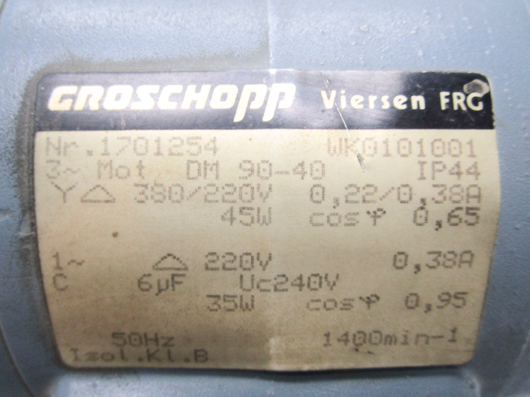 GROSCHOPP WK0101001 UNMP