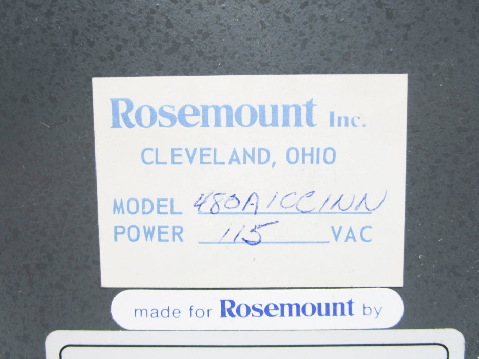 ROSEMOUNT 480A1CC1NN UNMP