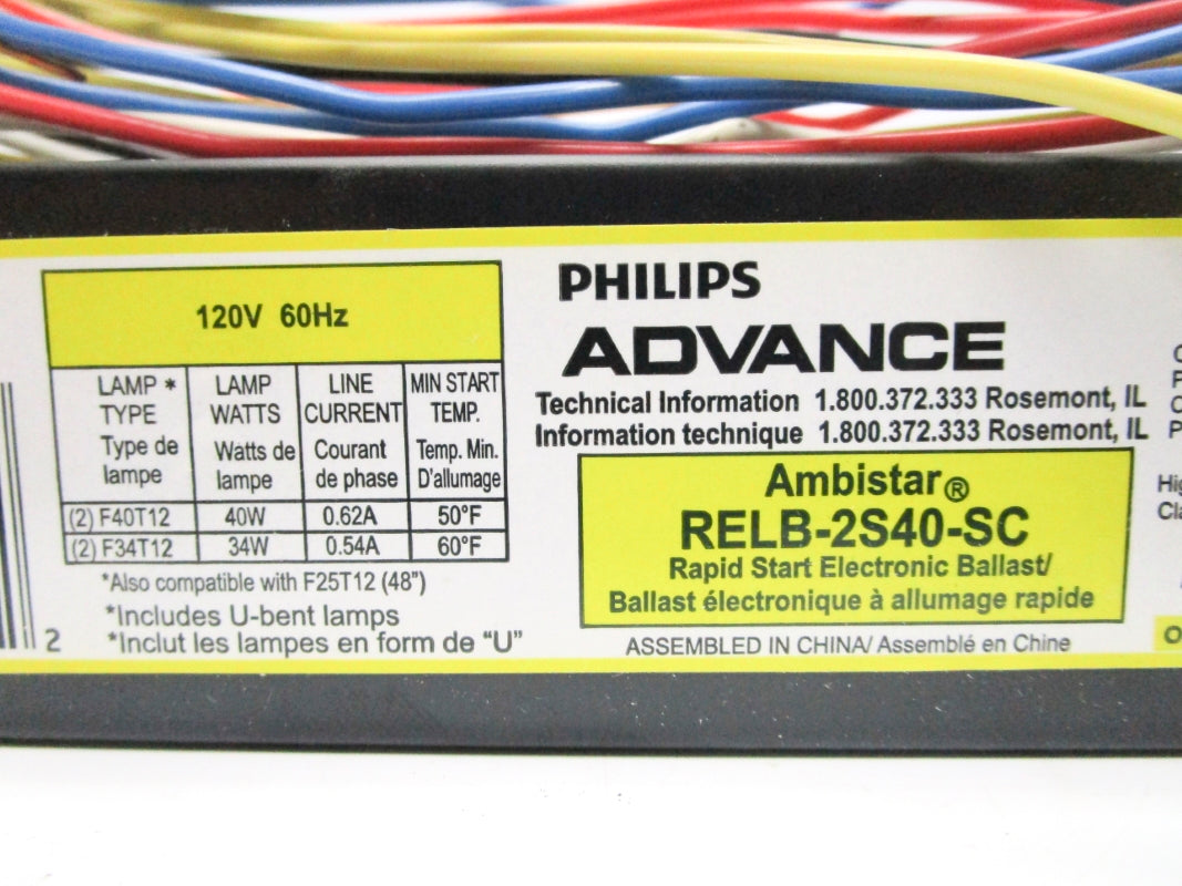 PHILIPS RELB-2S40-SC NSMP