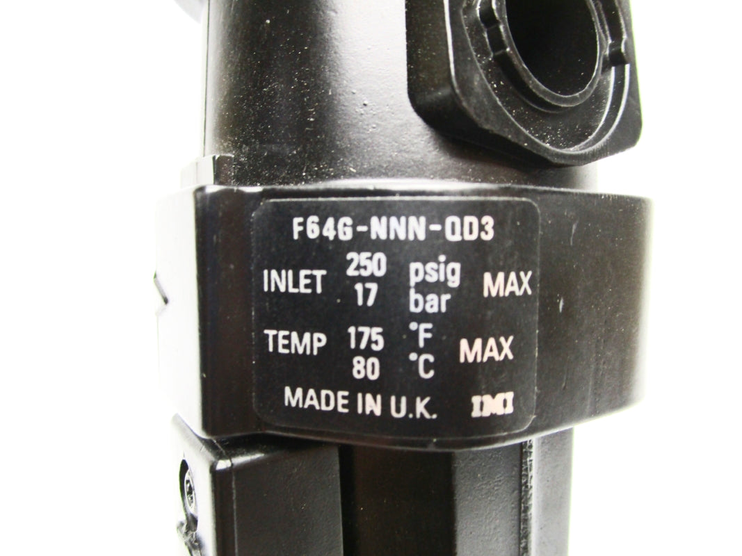NORGREN F64G-NNN-QD3 250PSI NSNP